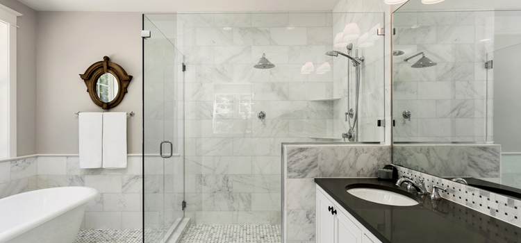bathroom shower door installation in South Whittier